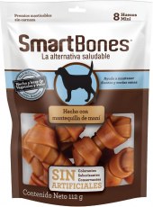 Snack para perro Smartbones sin artificiales mantequilla de maní - mini 8 unidades